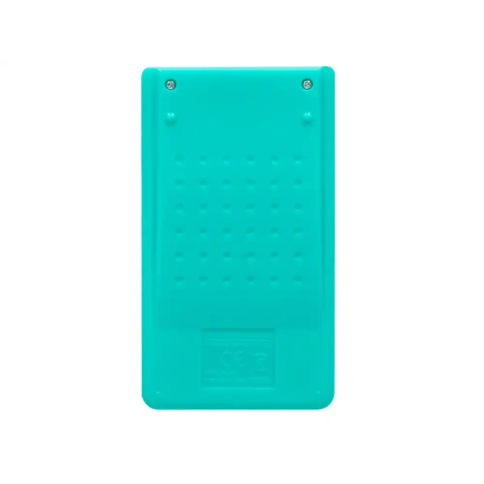 Liderpapel xf13 Calculadora de Bolsillo 8 Dígitos Solar y Pila 115x65x8 mm Color Verde 3