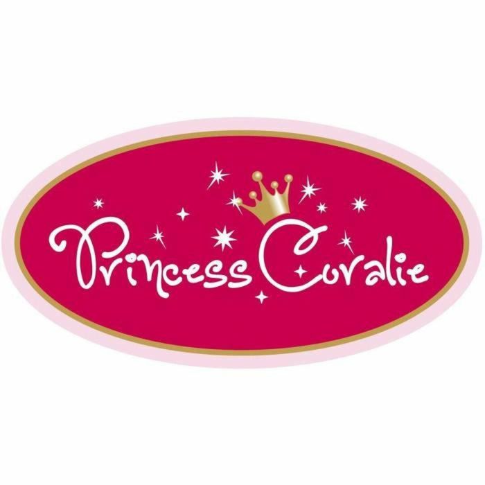 PRINCESS CORALIE Cabeza de peinado y maquillaje con accesorios - 25 cm 2