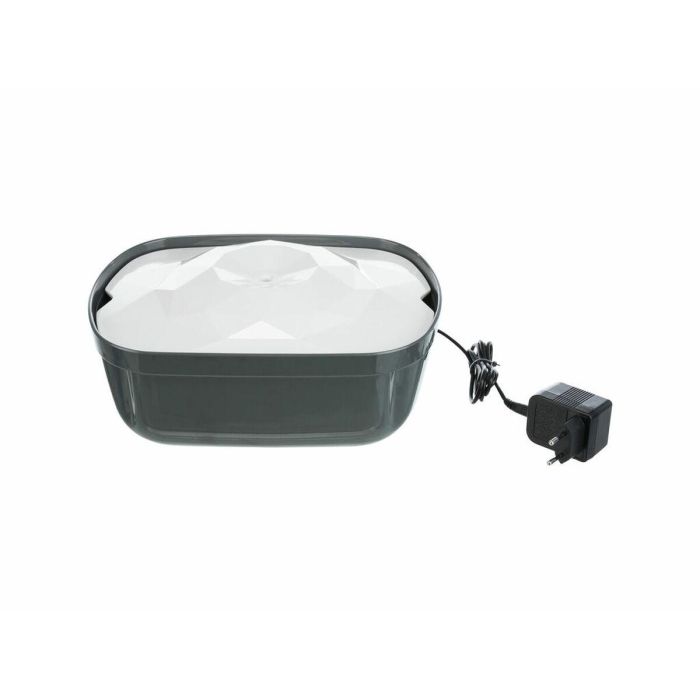 Fuente para Mascotas Trixie Polygon Blanco Gris Silicona Melamina 2,5 L 28 x 11 x 22 cm 36 Fuente para Mascotas Trixie Polygon Blanco Gris Silicona Melamina 2,5 L 28 x 11 x 22 cm 36