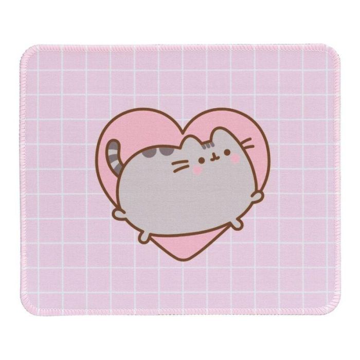 ERIK Alfombrilla de ratón y teclado Moments Pusheen, 23.5x9.25cm, textil impermeable, goma antideslizante, bordes reforzados