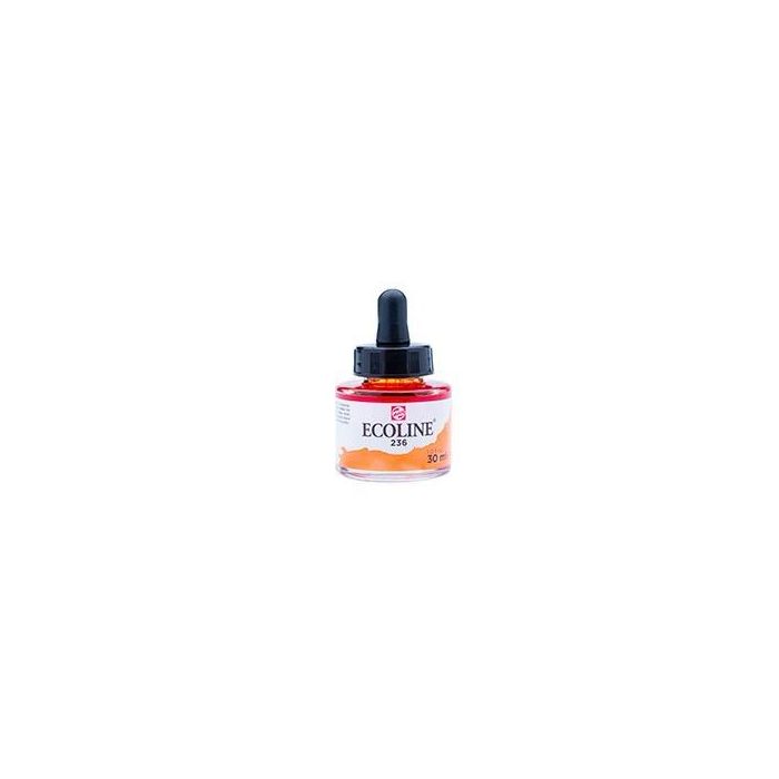 Talens Ecoline Acuarela Liquida 30 mL Naranja Claro Talens Ecoline Acuarela Liquida 30 mL Naranja Claro