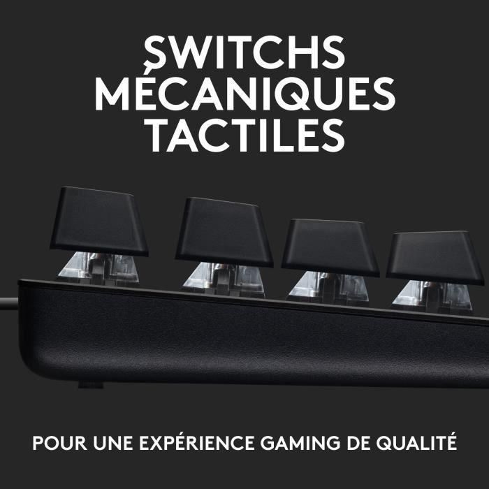 LOGITECH G - Teclado para juegos - G413 TKL SE - Mecánico, retroiluminado, aluminio negro 1 LOGITECH G - Teclado para juegos - G413 TKL SE - Mecánico, retroiluminado, aluminio negro 1