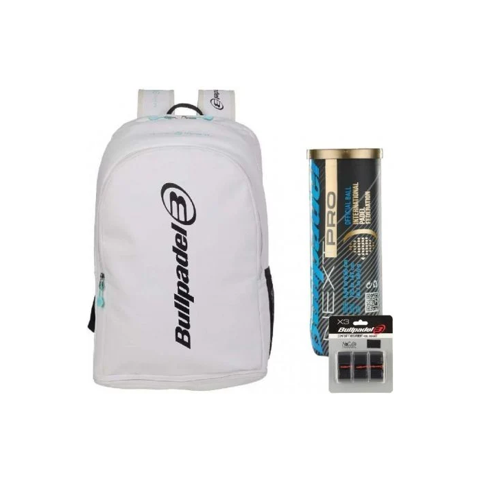 Bullpadel Pack Pala de Pádel Vertex 04 Pro Line W 2026 con Mochila, Pelotas y Overgrips 4 Bullpadel Pack Pala de Pádel Vertex 04 Pro Line W 2026 con Mochila, Pelotas y Overgrips 4