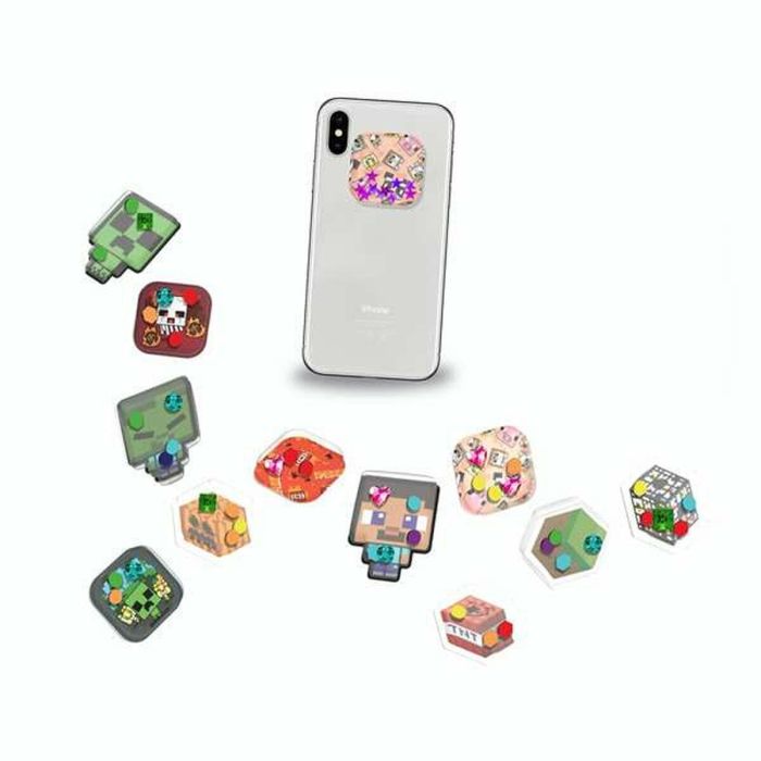 Bizak Pegatinas 3D Minecraft: Crea tus Propias con Fondos, Formas, Mixers y 2 Personajes (+6 Años) 2 Bizak Pegatinas 3D Minecraft: Crea tus Propias con Fondos, Formas, Mixers y 2 Personajes (+6 Años) 2
