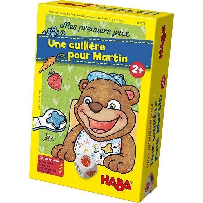Haba HAB4010168202846 - Cuchara para bebé/niño, ideal para Martín
