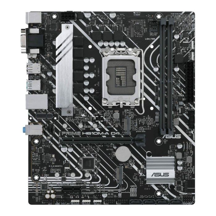 Asus 90MB19P0-M0EAYC Placa Base Prime H610M-A D4-CSM Socket 1700 Micro ATX Intel 12ª Gen DDR4 3200MHz Corporate Stable Model 33