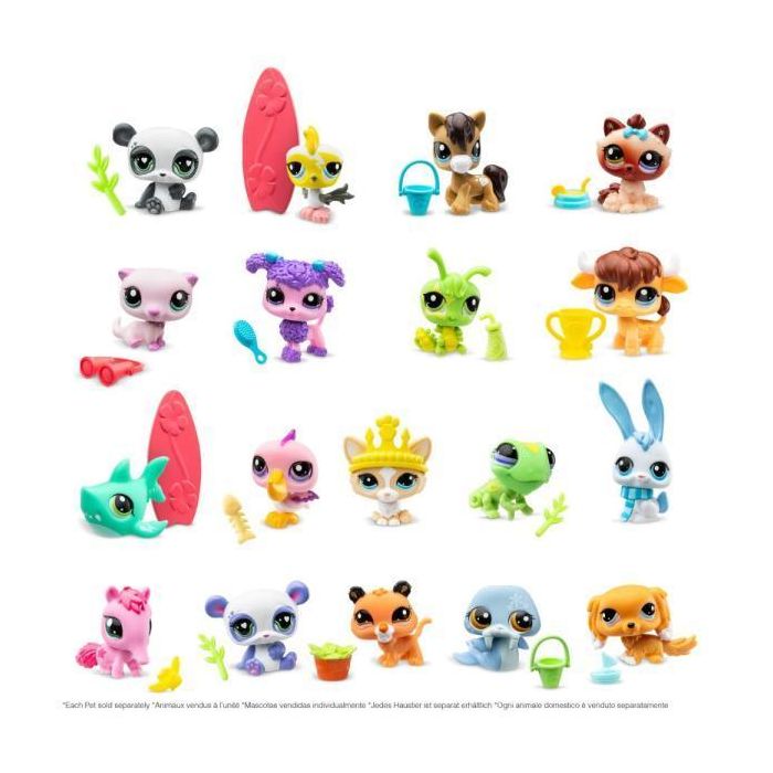 Figura mascota littlest pet shop.set con una figura. 10,16x5,71x15,24 cm - modelos surtidos 4 Figura mascota littlest pet shop.set con una figura. 10,16x5,71x15,24 cm - modelos surtidos 4