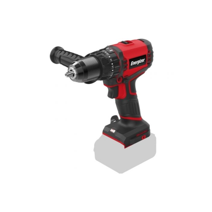 Energizer 3DR027 Taladro Percutor Sin Cable 20V 60 Nm Motor sin escobillas Portabrocas 13mm 1850 RPM. Sin Batería ni Cargador Energizer 3DR027 Taladro Percutor Sin Cable 20V 60 Nm Motor sin escobillas Portabrocas 13mm 1850 RPM. Sin Batería ni Cargador