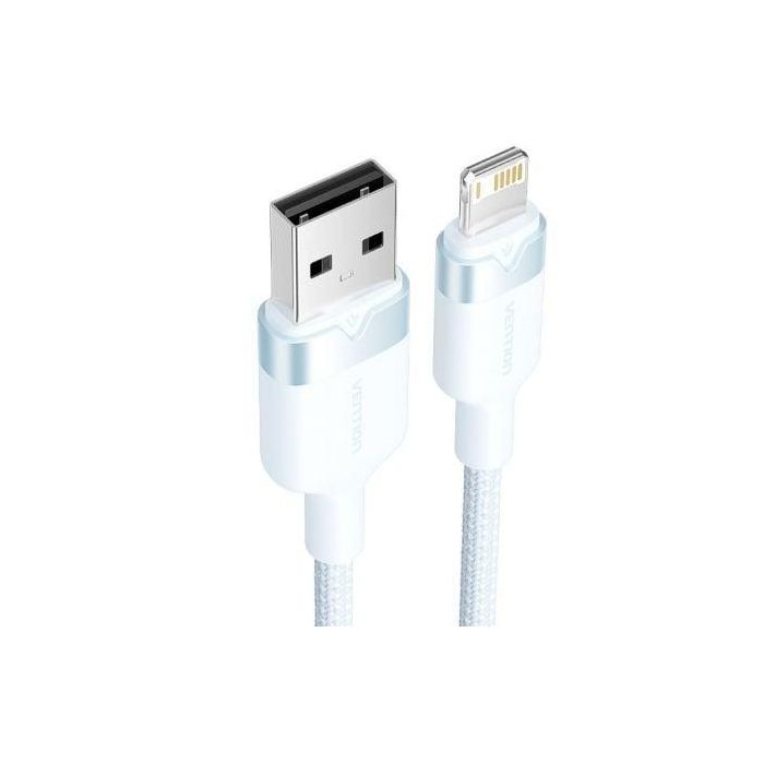 Cable USB 2.0 Lightning Vention LANSF/ USB Macho - Lightning Macho/ 480Mbps/ 1m/ Azul 1