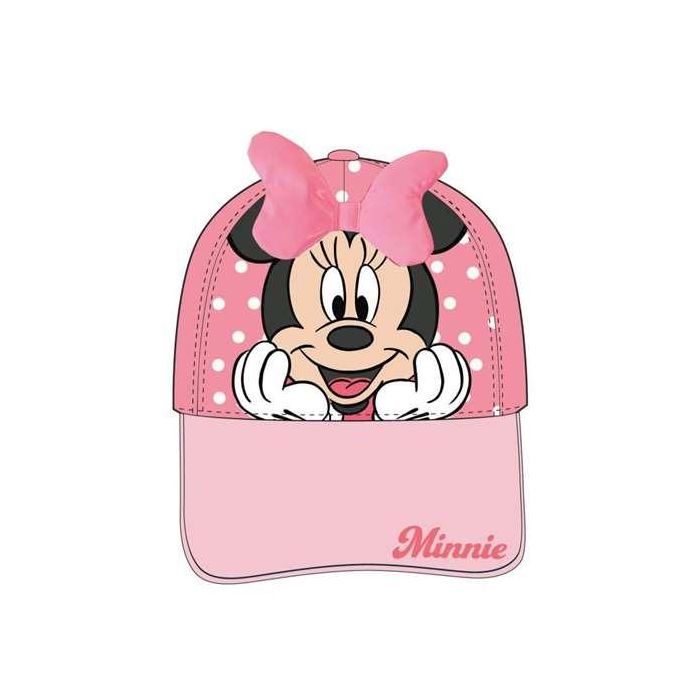 Cerdá Gorra Visera Curva con Aplicaciones Minnie para Niña, Talla 53 cm, Color Rosa, Edad Recomendada 3 Años 0 Cerdá Gorra Visera Curva con Aplicaciones Minnie para Niña, Talla 53 cm, Color Rosa, Edad Recomendada 3 Años 0