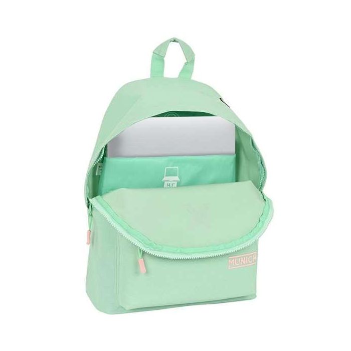 Safta Mochila Portatil 14,1" Munich Basicos Menta 31x41x16 1 Safta Mochila Portatil 14,1" Munich Basicos Menta 31x41x16 1