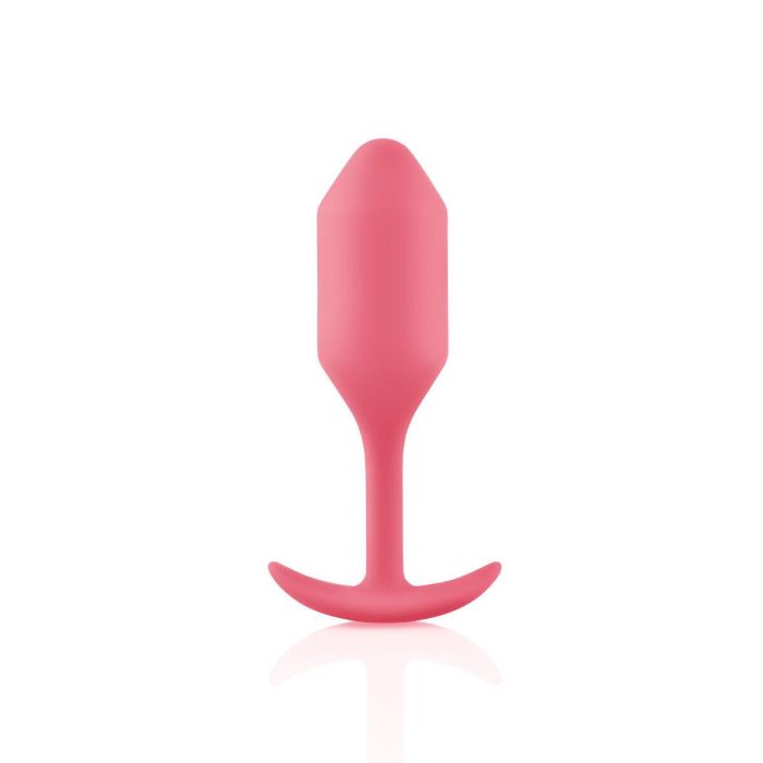Plug Anal B-Vibe 2 Naranja Coral 13 Plug Anal B-Vibe 2 Naranja Coral 13