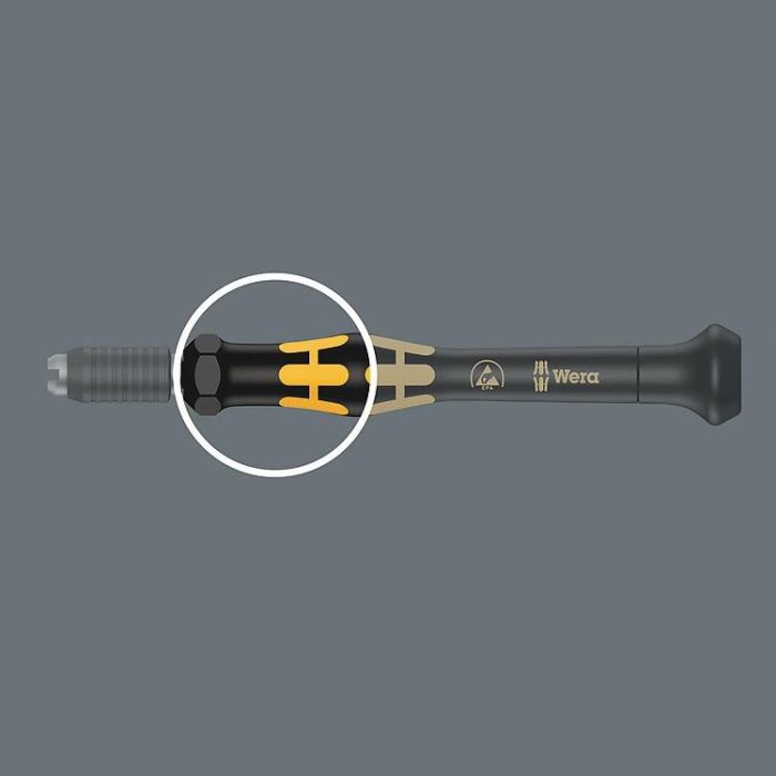 Wera Kraftform Kompakt Micro 11 ESD 1. Juego de Destornilladores de Precisión ESD/11 SB, 11 piezas, Puntas Cruz, Plano, Phillips, Torx 4