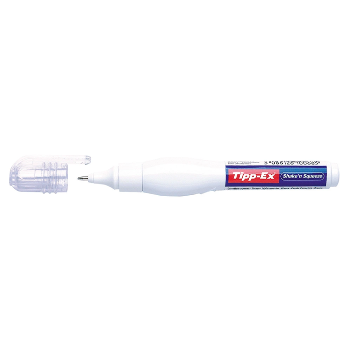 Tipp-ex corrector lapiz shake'n squeeze con punta metalica 8 ml 2