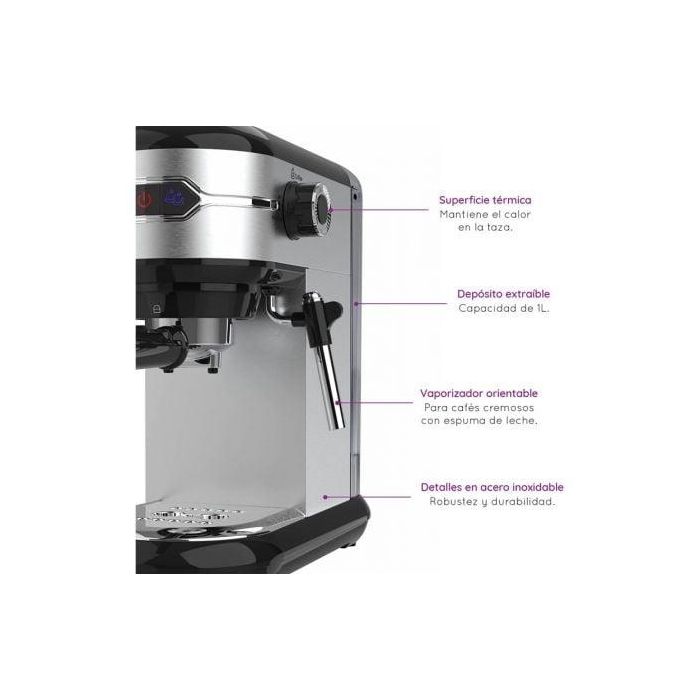 Cafetera Superautomática Grunkel CAFPRESOH-20 Plata 1 L 3 Cafetera Superautomática Grunkel CAFPRESOH-20 Plata 1 L 3