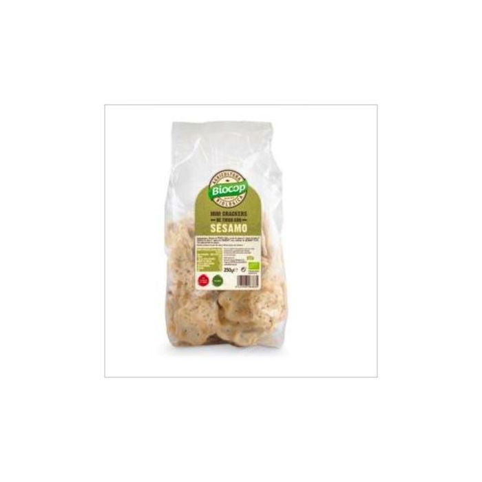 BIOCOP Mini Crackers De Trigo Sesamo 250Gr. Bio Vegan