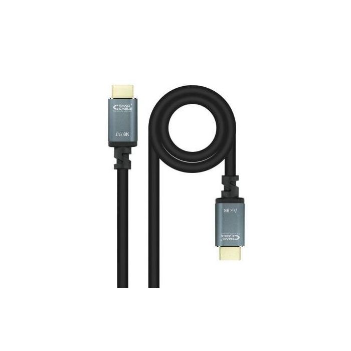Cable HDMI NANOCABLE 10.15.8001-L150 Gris 1,5 m 1