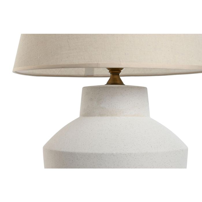 Lampara Sobremesa Shabby DKD Home Decor Blanco 40 x 62 x 40 cm 2 Lampara Sobremesa Shabby DKD Home Decor Blanco 40 x 62 x 40 cm 2