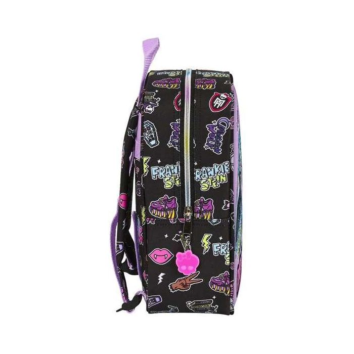 Safta Mochila Guardería Adapt. Carro Monster High "Creep" 22x27x10cm 2