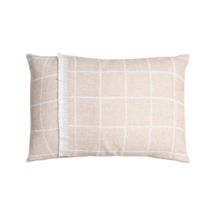 Cojín Cuadros Camel Algodón Textil/Hogar 50 X 70 cm