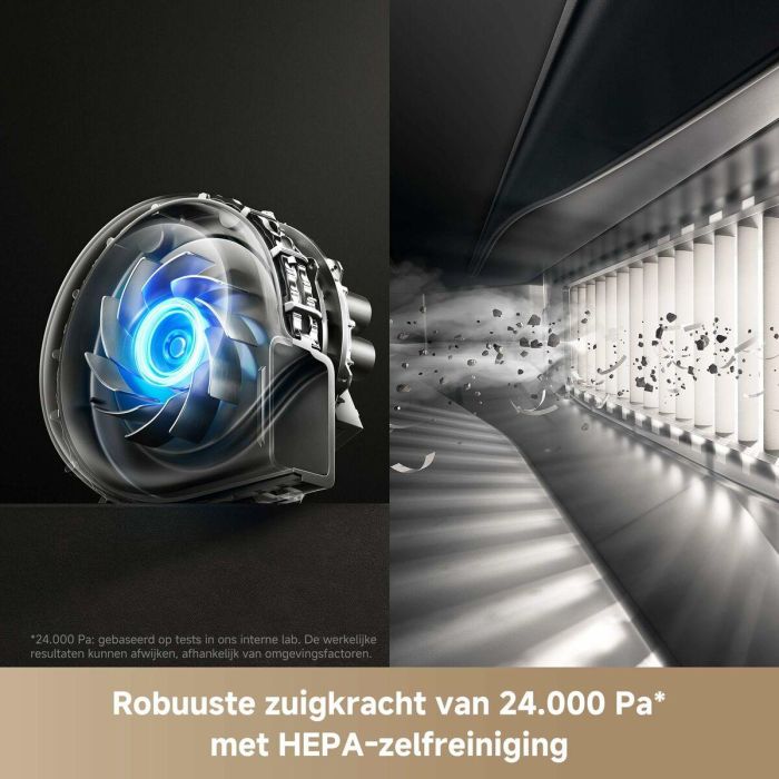Robot aspirador ultracompleto MOVA V50 - Potencia de 24.000 Pa - Limpieza térmica de suelos con sistema DuoSolution 7 Robot aspirador ultracompleto MOVA V50 - Potencia de 24.000 Pa - Limpieza térmica de suelos con sistema DuoSolution 7