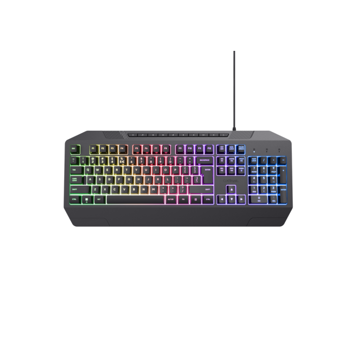 Trust Gaming Teclado Gaming GXT 836 EVOCX - Anti-Ghosting 25 Teclas, Iluminación RGB, Teclas Multimedia, 24998 4