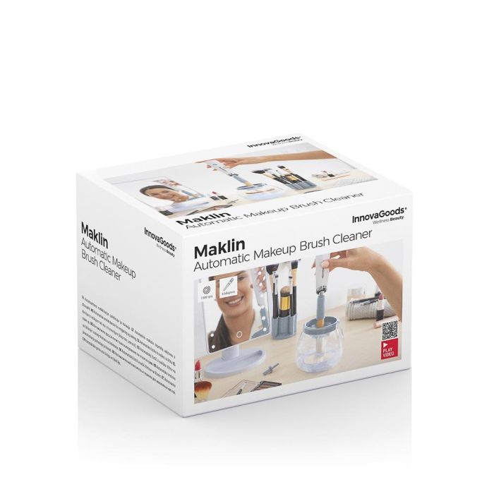 Limpiador y Secador Automático de Brochas de Maquillaje Maklin InnovaGoods 2 Limpiador y Secador Automático de Brochas de Maquillaje Maklin InnovaGoods 2