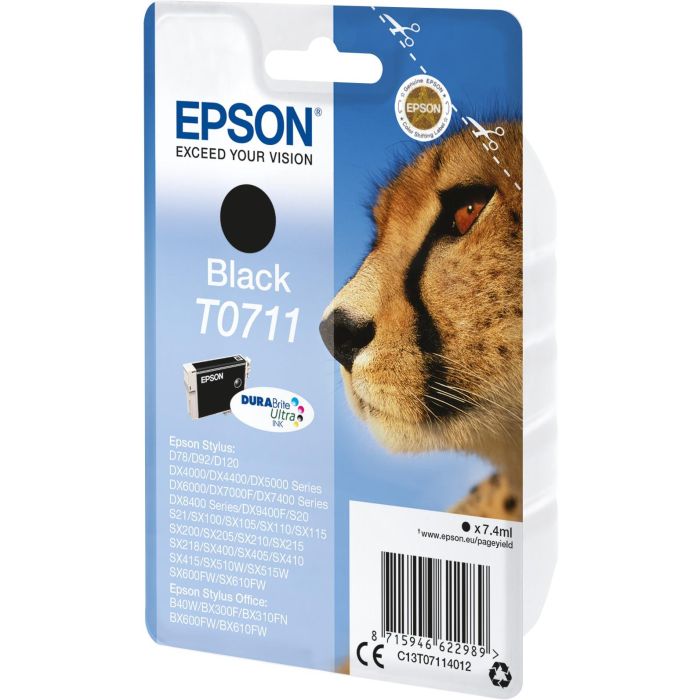 Epson Stylus D-78/92/120/DX-4000/5000/6000/7000F Cartucho Negro 1