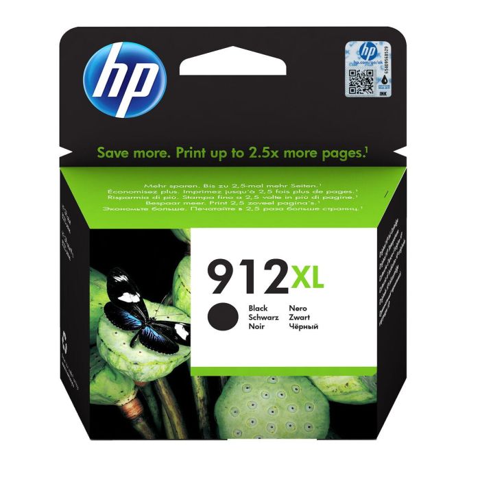 Cartucho de Tinta Original HP 912XL Negro Cartucho de Tinta Original HP 912XL Negro