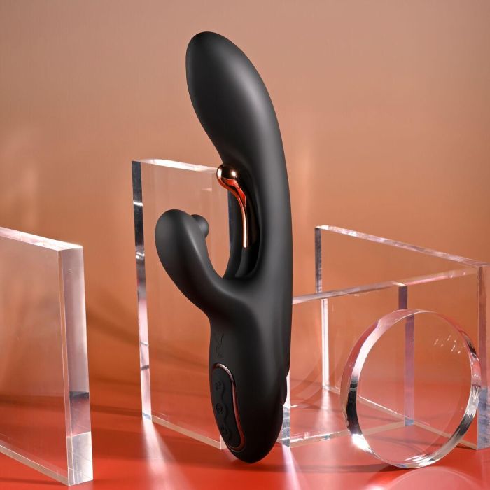 Vibrador Doble Estimulación Evolved Playboy Negro 4 Vibrador Doble Estimulación Evolved Playboy Negro 4
