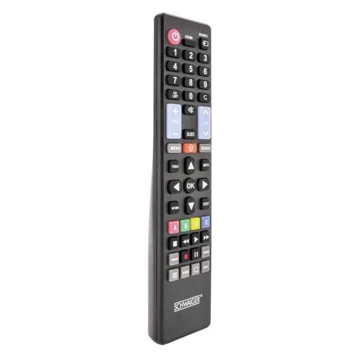 Schwaiger Fernbedienung 5 in 1 vorprogrammiert Schwarz 13 Schwaiger Fernbedienung 5 in 1 vorprogrammiert Schwarz 13