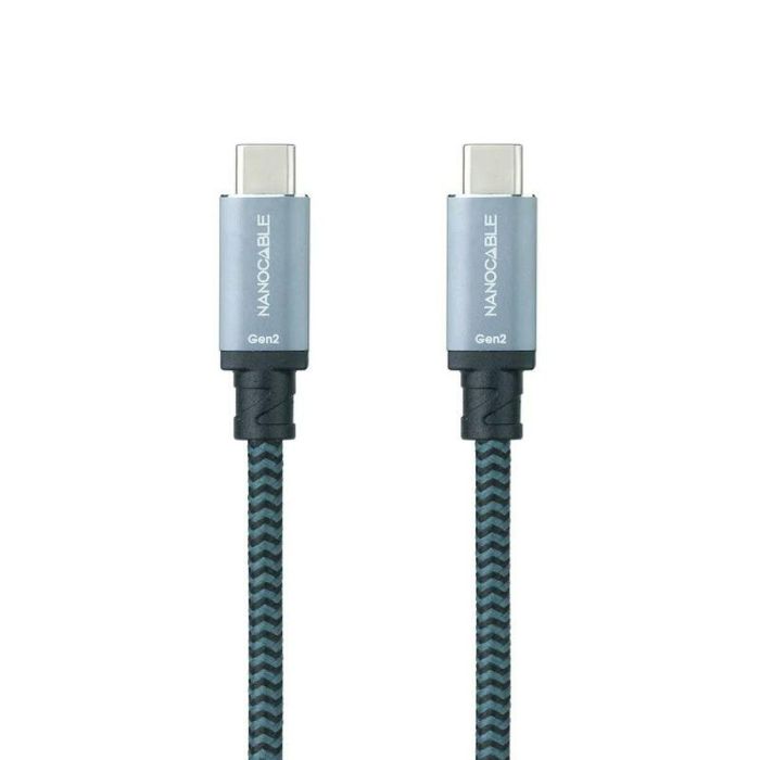 Cable USB-C NANOCABLE 10.01.4101-L150-COMB Verde 1,5 m (1 unidad) 4