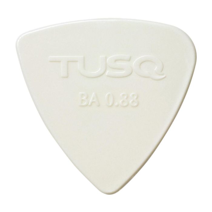 Graphtech Tusq Bi-Angle Pick .88Mm White (Bright) 4 Pack