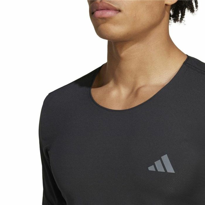 Camiseta de Manga Corta Hombre Adidas Adizero Running Negro 1