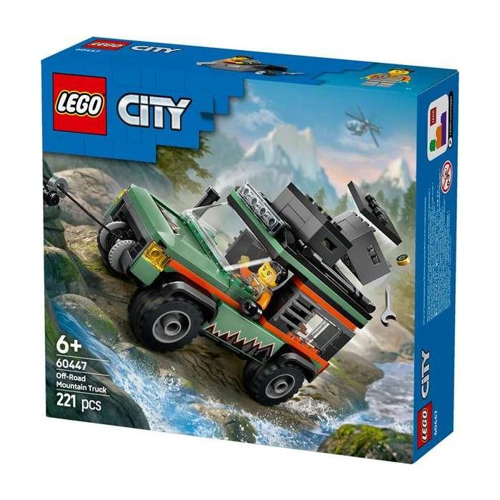 Juego de construccion todoterreno 4x4 de montaña lego city Juego de construccion todoterreno 4x4 de montaña lego city