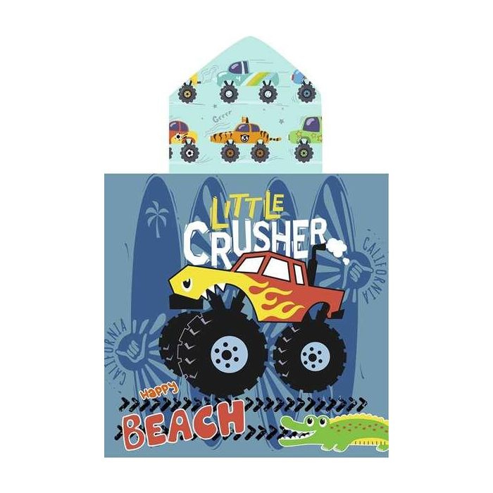 Secaneta Poncho Estampado Crusher 60x120 cm