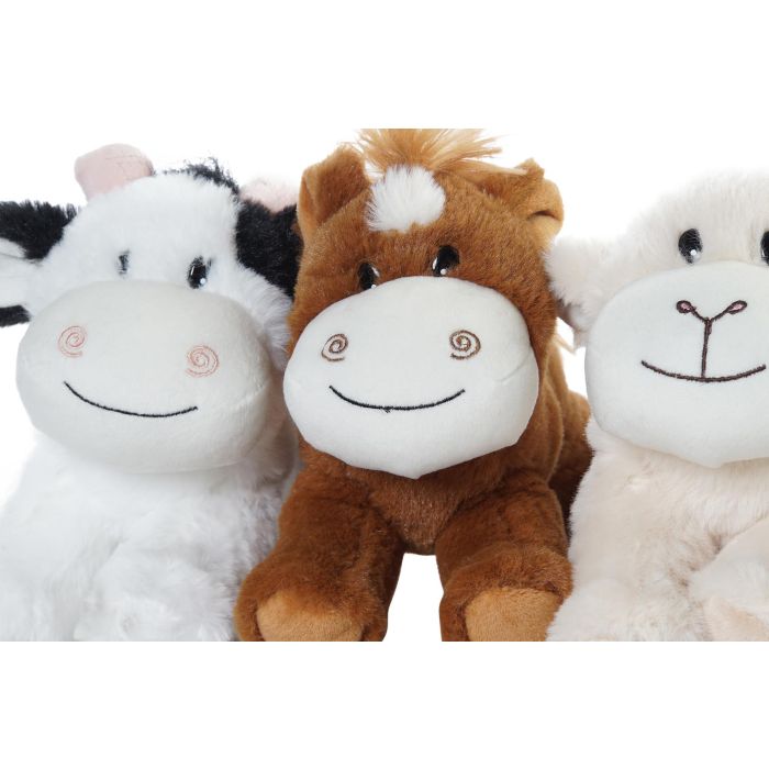 DKD Home Decor Peluche Niños Animales Poliéster Surtido 10x16x10 cm Colores Gris, Marrón, Blanco, Beige Pack 8 Unidades 1 DKD Home Decor Peluche Niños Animales Poliéster Surtido 10x16x10 cm Colores Gris, Marrón, Blanco, Beige Pack 8 Unidades 1