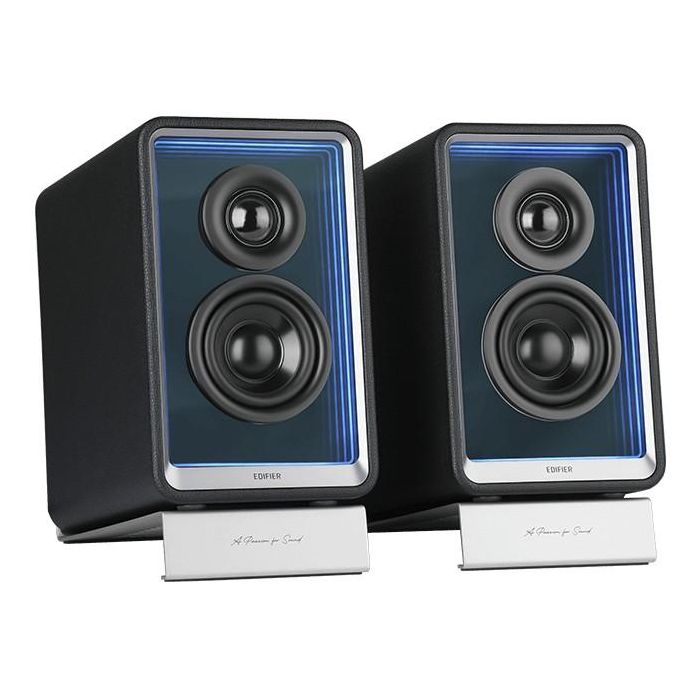 Edifier QR65 Altavoces Activos de Diseño RGB 70W Negros