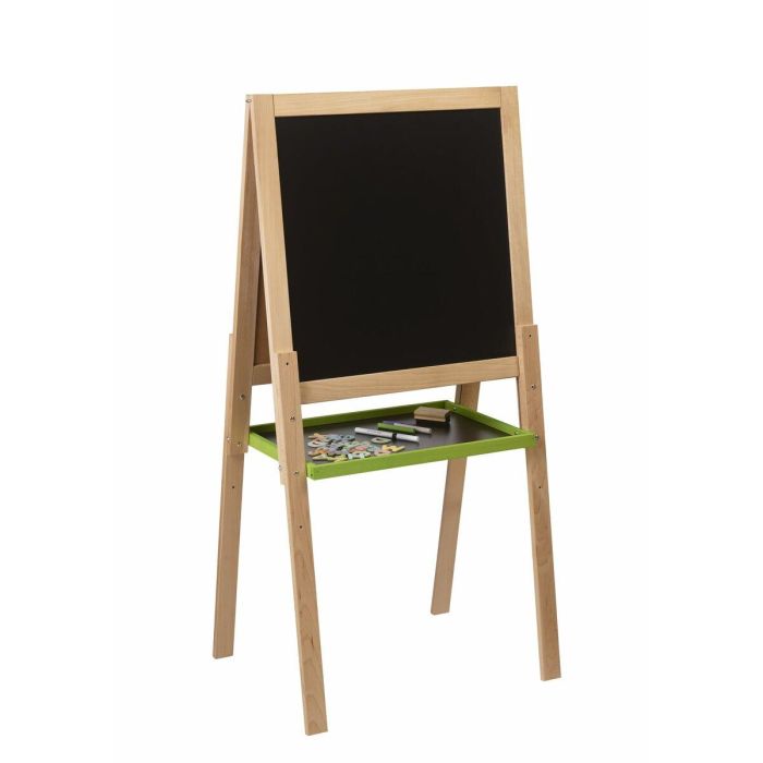 Jeujura Pizarra Multifuncional Grande de Madera JEU3225280876306 con Dibujo, Tiza y Lado Blanco Magnético 3