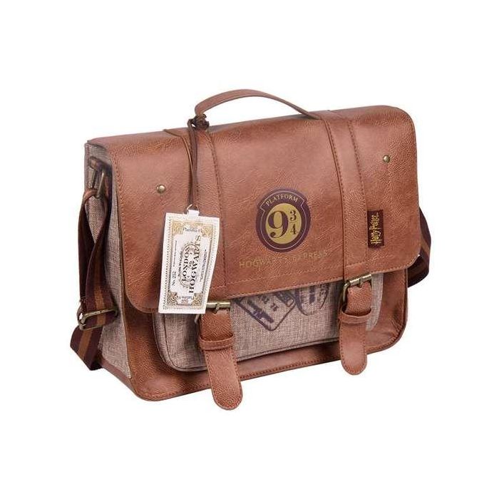 Bolso Bandolera Harry Potter Marrón