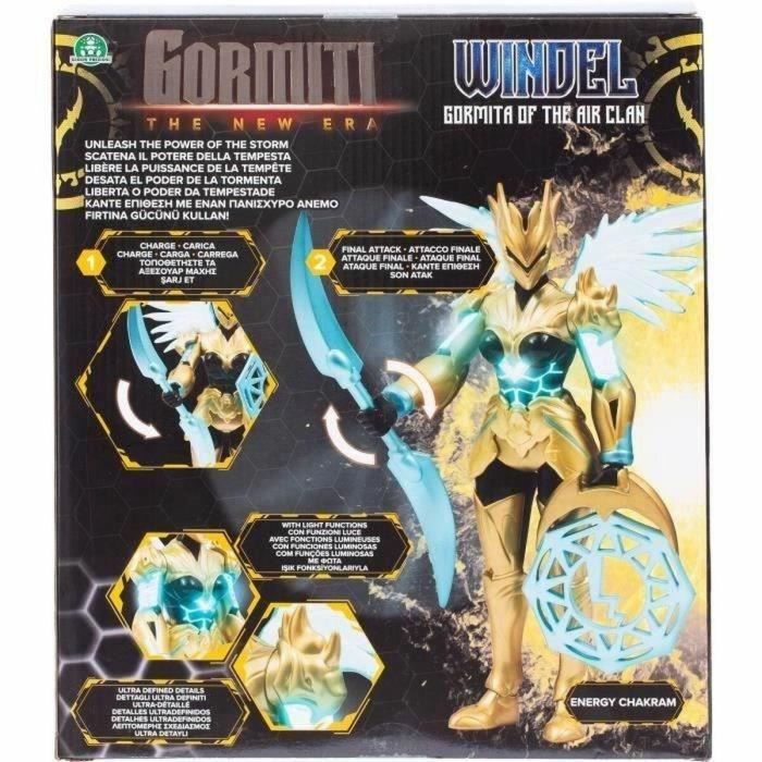 Gormiti GRV072 Figura Articulada Ataque Ligero Aéreo Windel, 27 cm - Edad 4+ años 4 Gormiti GRV072 Figura Articulada Ataque Ligero Aéreo Windel, 27 cm - Edad 4+ años 4