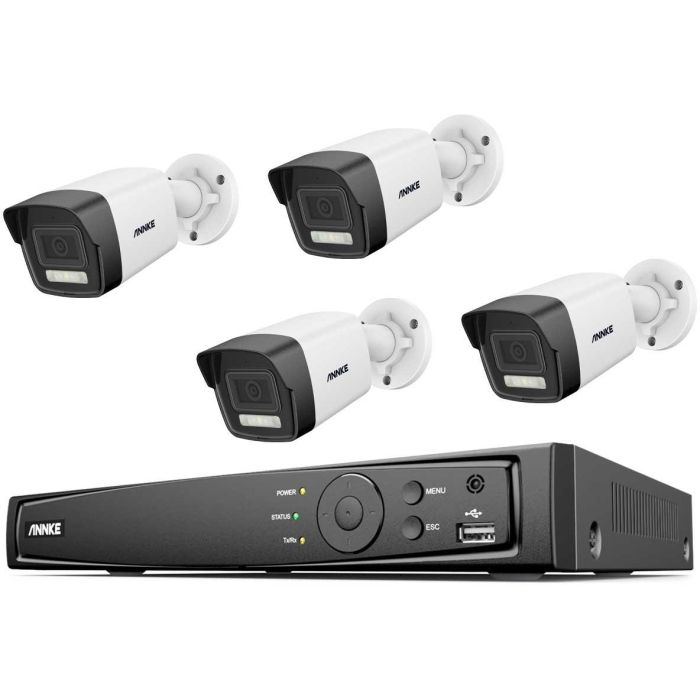 Annke N48PAW+I91DD*4+2T Überwachungskameraset 4 Kameras mit Recorder 3