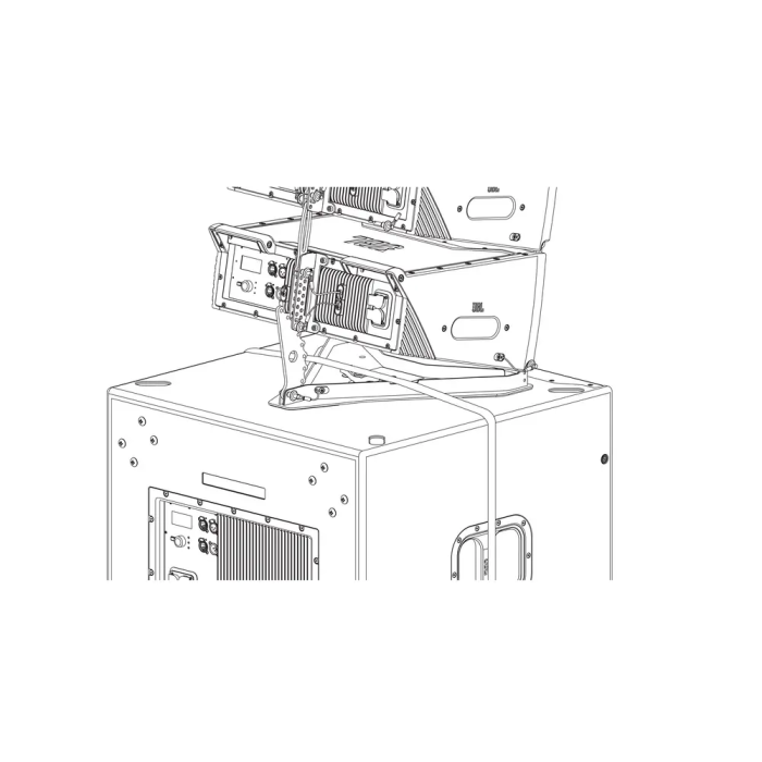 JBLPRO SRX910LA Placa Base para SRX910LA 3