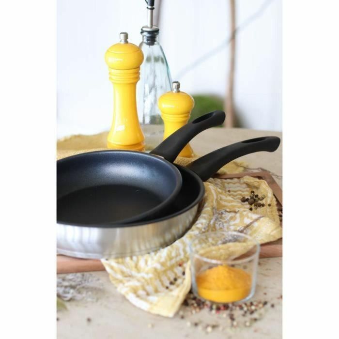 Sartén - MENASTYL - 6020247 - Acero inoxidable - 28 cm - Apta para todo tipo de fuegos, incluida inducción 3