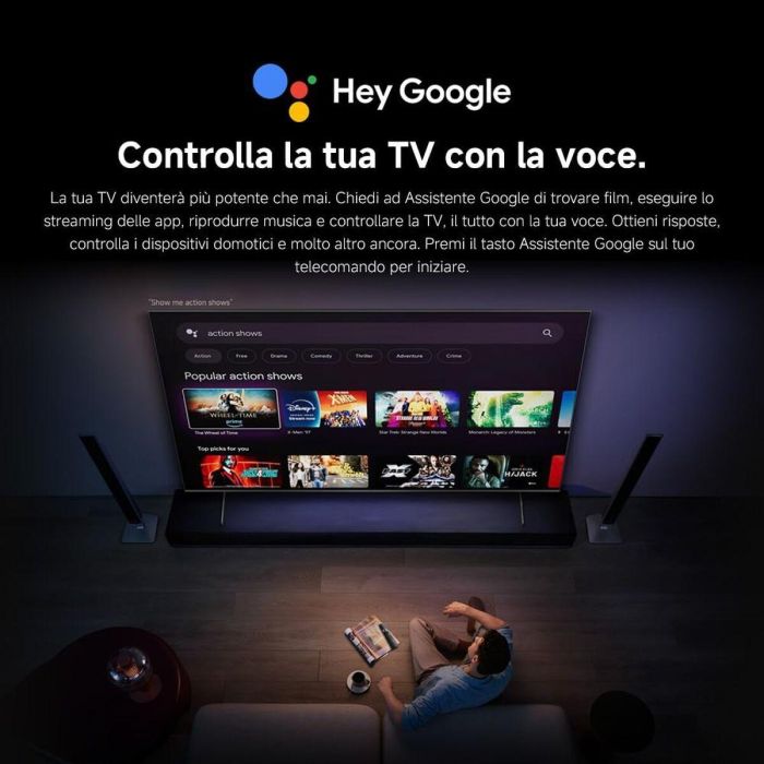 Smart TV Xiaomi ELA5730EU 4K Ultra HD QLED 85" 15