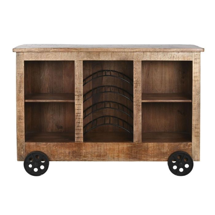 Mueble Bar Vintage DKD Home Decor Natural Negro 53 x 100 x 145 cm 1 Mueble Bar Vintage DKD Home Decor Natural Negro 53 x 100 x 145 cm 1