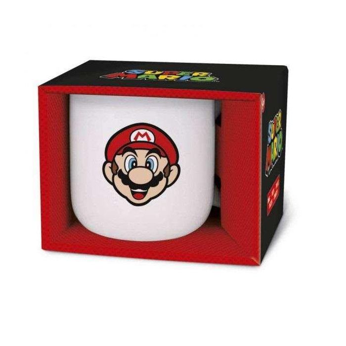 Taza de ceramica super mario en caja regalo 400 ml Taza de ceramica super mario en caja regalo 400 ml