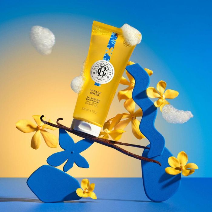 Roger & Gallet VANILLE SOLEIL Gel de Ducha 200 ml - Fragancia de Vainilla y Ylang-Ylang 1 Roger & Gallet VANILLE SOLEIL Gel de Ducha 200 ml - Fragancia de Vainilla y Ylang-Ylang 1