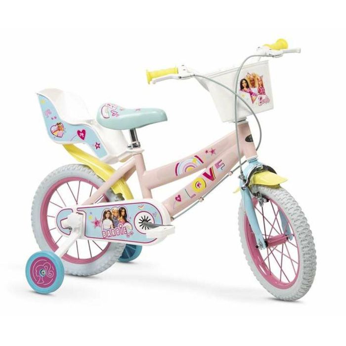 Bicicleta barbie 14" (4/6 años)