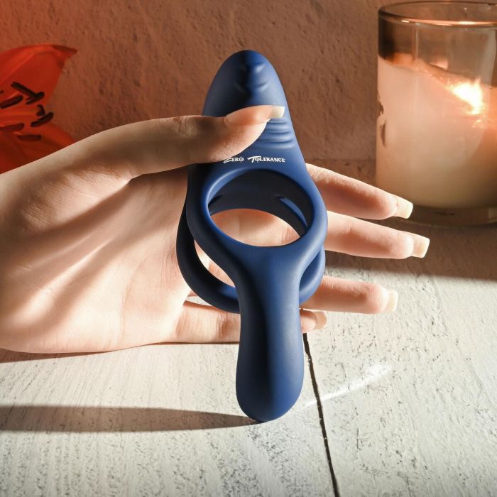 Anillo para el Pene Zero Tolerance Azul 15